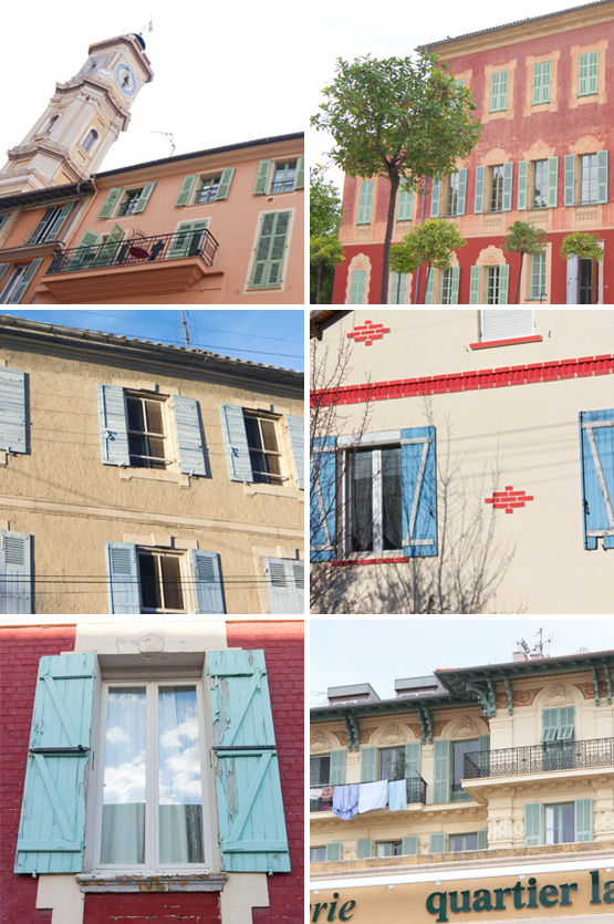 JOELIX.com | Blue and green shutters in France, Provence, Nice, Musee Matisse, Oise