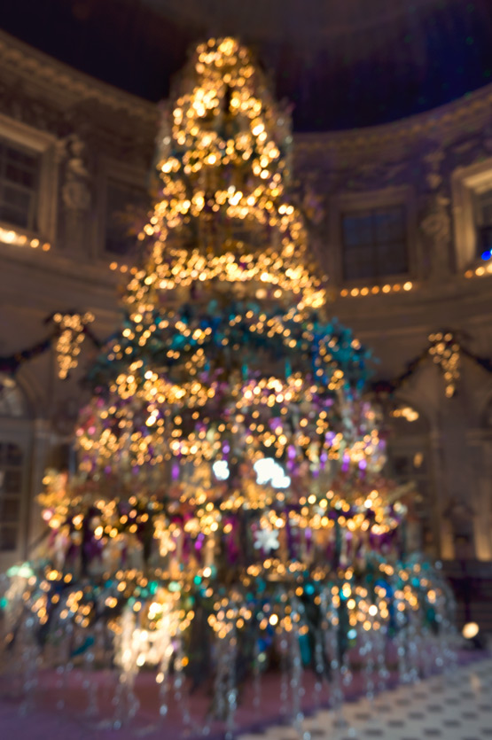 JOELIX.com | Christmas at Château de Vaux le Vicomte French castle Grand Salon tree