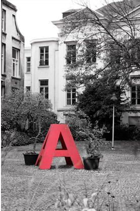 JOELIX.com | Goodbye 2013 Antwerp Antwerpen Anvers red A letter