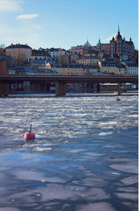 JOELIX.com | Goodbye 2013 Icy Stockholm view