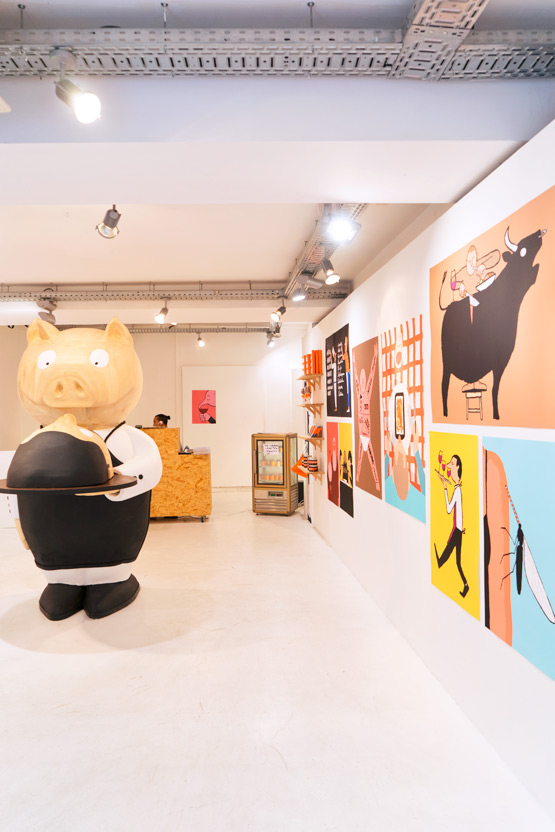 JOELIX.com | Jean Jullien at l'Imprimerie Paris