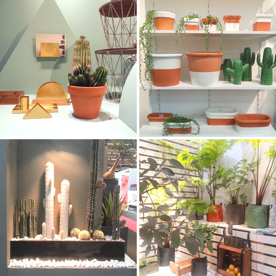 JOELIX.com | Green plants at Maison et Objet Paris 2014 greens house plants urban jungle