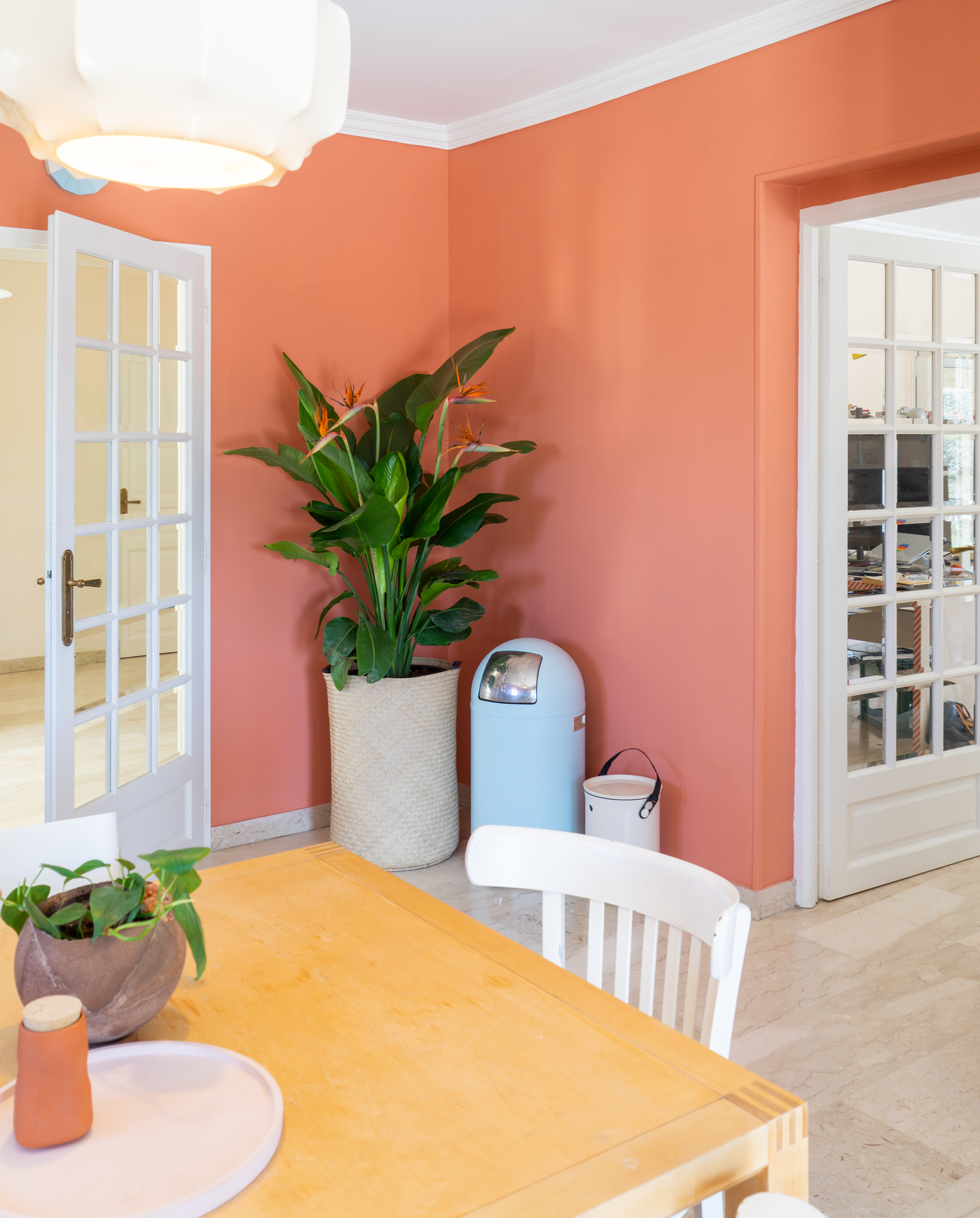 JOELIX.com | painting the kitchen with Blime Coral Brick