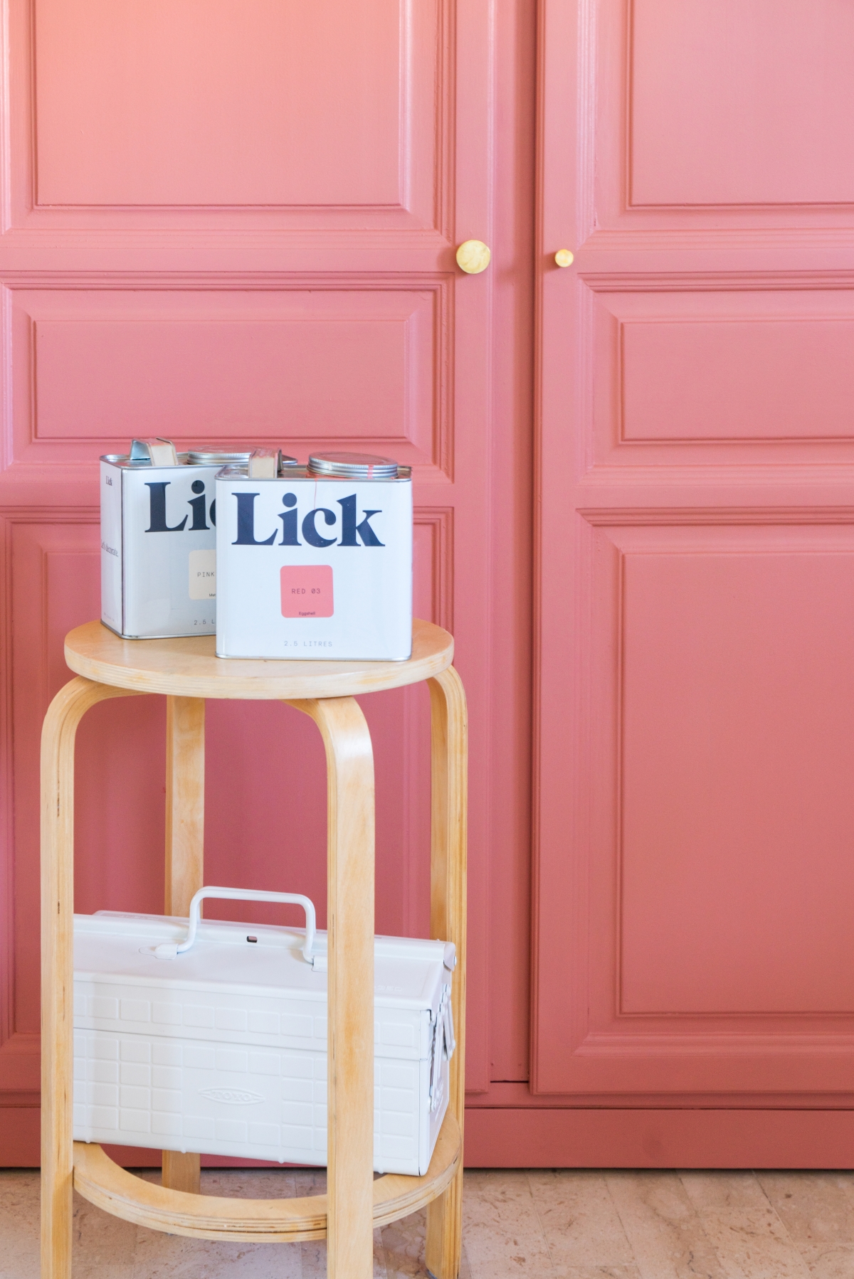JOELIX.com | Babyroom makeover terracotta pink Lick