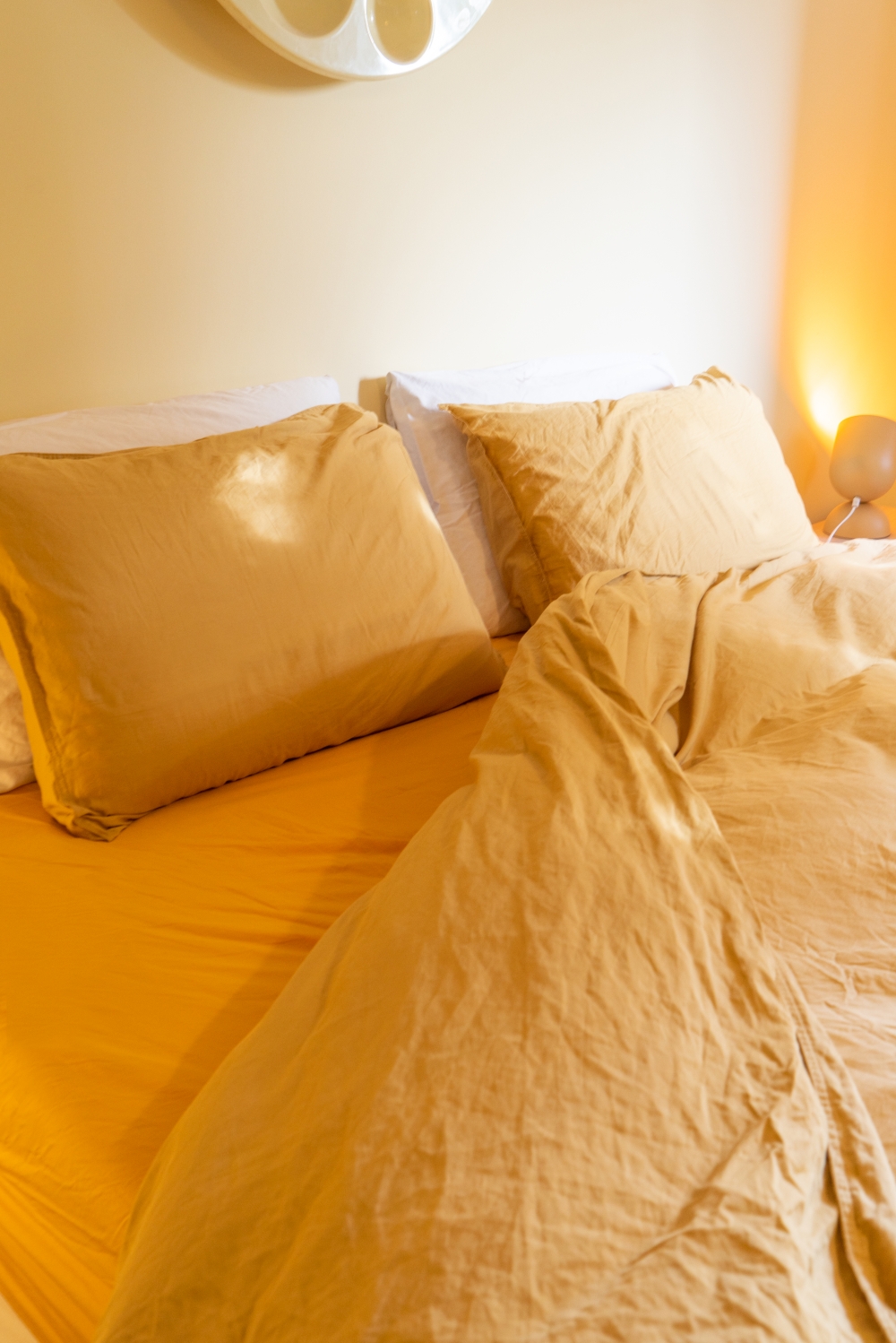 JOELIX.com | Suite 702 bedding yellow honey inca gold bedroom