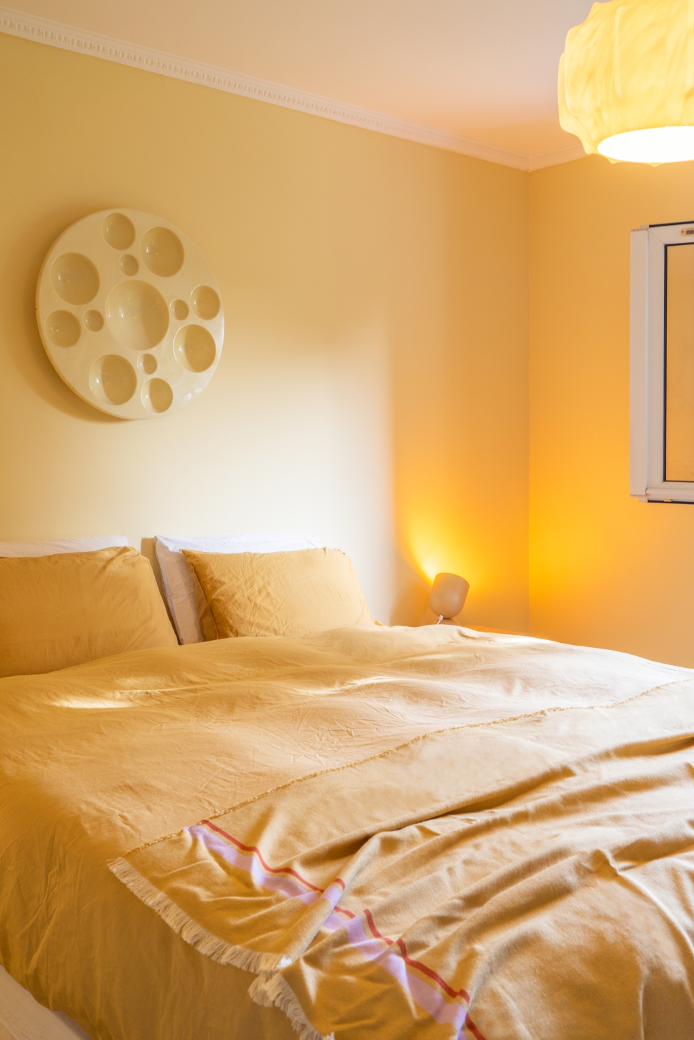 JOELIX.com | Suite 702 bedding yellow honey inca gold bedroom